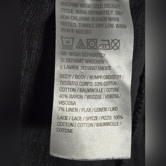 Canyon Retreat Tiered Minimalist Quiet Luxury Peasant Midi/Maxi Dress, Small - Picture 4 of 4